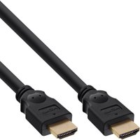 25er B-Pack InLine® HDMI Kabel, Highspeed, ST/ST, vergoldete Kont., schwarz, 3m