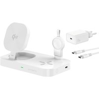 4smarts Qi2 Ladestation Trident mit Charger für Samsung Watch, weiß