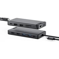 Alogic MV2 12-in-1 USB-C Dual Display DP Alt Mode Dockingstation