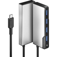 ALOGIC USB-C Fusion SWIFT 4-in-1 Hub Space Grey
