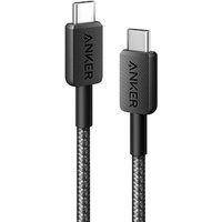 Anker 322 USB-C auf USB-C Kabel 60W 180cm geflochten schwarz