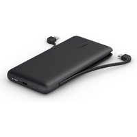 Belkin BOOST CHARGE™ Powerbank,10.000 mAh 18W, mit Kabeln, schwarz