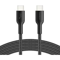 Belkin Gaming UCB-C/USB-C Kabel, 2m, geflochten, schwarz