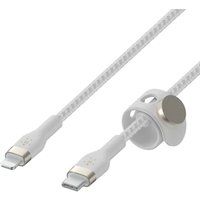 Belkin Pro Flex Lightning/ USB-C Kabel bis 15W mfi zertifiziert CAA011BT1MWH