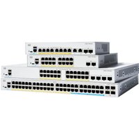 Cisco Catalyst 1300-48FP-4X 52-Port Switch, PoE+ (740W) Stackable Rack 1HE