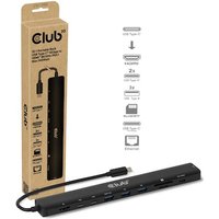 Club 3D 10-1 Hub USB Typ-C® 10Gbps auf HDMI™ 8K30Hz PD3.1 Max.140Watt