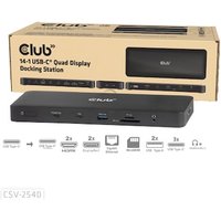 Club 3D 14-1 USB-C Quad-Display-Dockingstation