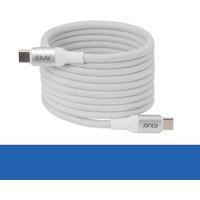 Club 3D CAC-3032 USB-C® Magnetisches Kabel 240W PD3.1 2m weiß