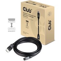 Club 3D DisplayPort 1.4 Verlängerungskabel 8K60Hz DSC1.2 HBR3 HDR St. Bu. 3m