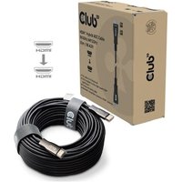 Club 3D HDMI™ Hybrid AOC Kabel 8K60Hz/4K120Hz 30m St./St. schwarz