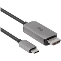 Club 3D USB Gen2 Typ-C auf HDMI 4K120Hz/8K60Hz HDR10, DSC1.2 Kabel M/M 3m