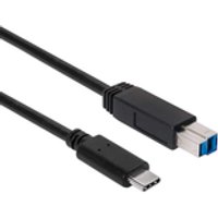 CLUB3D USB 3.1 Gen2 Type-C auf Type-B Kabel 1M. Stecker/Stecker