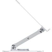 Conceptronic DONN27G Laptop-Ständer mit 7-in-1-Dockingstation 360 Grad drehbare Basis faltbar höhenverstellbar