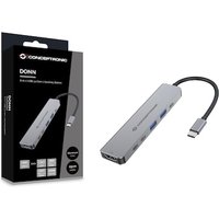 Conceptronic DONN33G 6-in-1 USB 3.2 Gen 1 Dockingstation, HDMI, USB-A 3.0 x 2