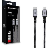 Conceptronic ETTA07B12 USB 3.2 Gen 2x2 C-C PD 3.0 100W Kabel, 1,2m, 20V 5A, 20Gbps, 4K60Hz, E-Mark