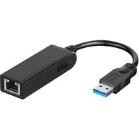 D-Link DUB-1312 USB 3.0 1-Port HUB mit Gigabit Ethernet Adapter