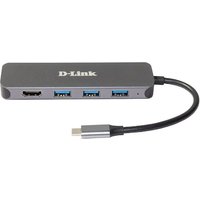 D-Link DUB-2333 5-in-1 USB-C Hub mit HDMI/Power Delivery
