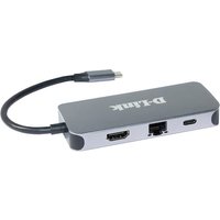 D-Link DUB-2335 6-in-1 USB-C-Hub mit HDMI/Gigabit-Ethernet/Ladefunktion