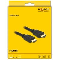 Delock Kabel High Speed HDMI mit Ethernet – HDMI A Stecker HDMI Stecker 4K 3m