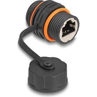 DELOCK Kabelverbinder RJ45 Buchse zu RJ45 Buchse Wasserdicht