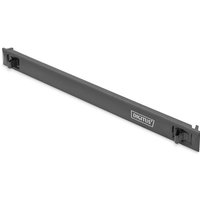 Digitus 1HE Kabelbürstenleiste für 483 mm (19") Netzwerk- und Serverschränke schwarz