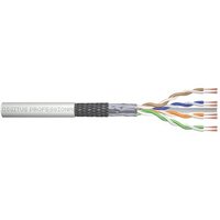 DIGITUS CAT 6 SF/UTP Twisted Pair Roh-Patchkabel, 100m,grau