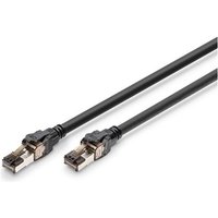 DIGITUS Patchkabel CAT 8.1 S/FTP 0,50m schwarz