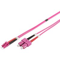 DIGITUS Patchkabel, Duplex, LC zu SC MM OM4 50/125 µ, 3 m