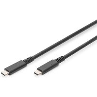 DIGITUS USB 4.0 Verbindungskabel, Typ - C auf Typ - C max. Auflösung 8K@30Hz