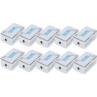 DIGITUS Verbindungsmodul CAT 6 für Twisted Pair Kabel 10 Stk