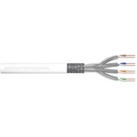 DIGITUS Verlegekabel S/FTP Cat7 305m, Box, AWG 26/1, weiß