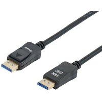 Equip 119273 DisplayPort 2.1 Kabel, Stecker auf Stecker, 3m, schwarz