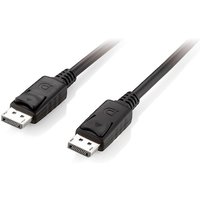Equip 119337 DisplayPort 1.2 Kabel, Stecker auf Stecker, 5m, schwarz