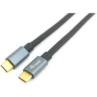 EQUIP 128353 USB 3.2 Gen 2 C auf C Kabel 0.5m, PD100W 4K/60Hz 10Gbps Schwarz