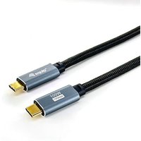 EQUIP 128357 USB 3.2 Gen 2 C-auf-C-Kabel, M/M, 2,0 m, PD100W , 4K/60Hz, 10Gbps