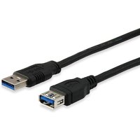 EQUIP 128399 USB 3.0 A auf A Verlängerungskabel Stecker auf Buchse, 3,0m, 5Gbps