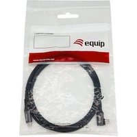 EQUIP 128891 USB 2.0 C auf C 90° abgewinkeltes Kabel 1m Schwarz