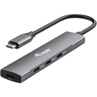 EQUIP 128963 USB-C-zu-4-Port-USB-3.2 Gen 1-Hubs