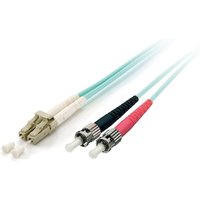 EQUIP 255212 LC/ST-LWL-Patchkabel, OM3, 2.0m