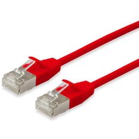 Equip 606147 Slim-Patchkabel, Cat.6A, F/FTP, 5m, Rot