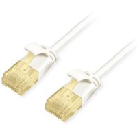 Equip 62600707101 Slim-Patchkabel, Cat.6A, U/UTP, 5m, Weiß