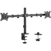 EQUIP 650157 17"-32" Gelenk-Dual-Monitor-Tischhalterung