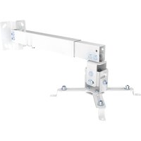 EQUIP 650703 Projektor Decken-/ Wandhalterung, White