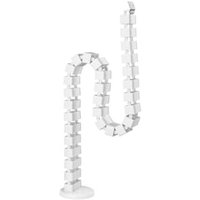 EQUIP 650809 Kabelführung, Weiss