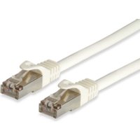 Equip Cat.6A Pro S/FTP Patchkabel mit Cat.7-Rohkabel, 10m, Weiss