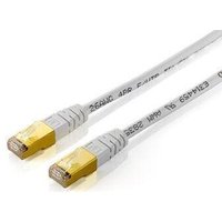Equip Patchkabel Cat5e F/UTP 2xRJ45 10.00m weiß PVC Polybeutel