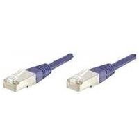 Equip Patchkabel Cat6 S/FTP 2xRJ45 15.00m lila LSZH Polybeutel