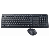 gembird Kabelloses Desktop-Set schwarz DE-Layout