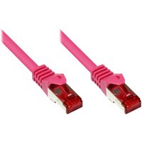 Good Connections 0,25m RNS Patchkabel CAT6 S/FTP PiMF magenta