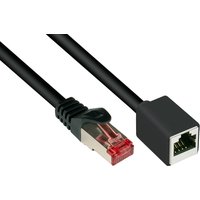 Good Connections Cat.6 Patchkabelverl. S/FTP schwarz 5m